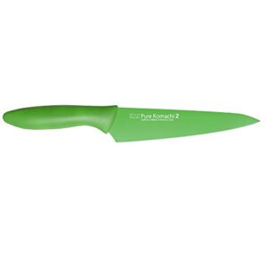 kai pure komachi 2 ks5084 utility knife, 6-inch, emerald green, small