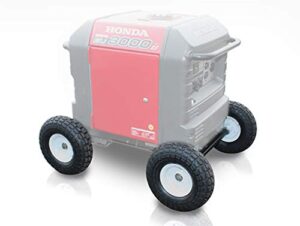 all terrain wheel kit -- fits honda eu3000is generator