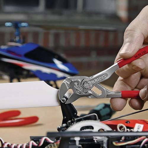 KNIPEX Tools 86 03 125, 5-Inch Mini Pliers Wrench