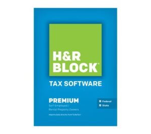 h&r block tax software 2013 premium + state