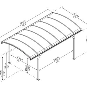 Palram - Canopia Vitoria Carport