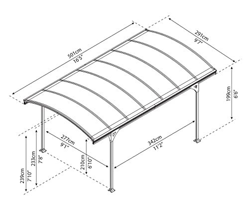 Palram - Canopia Vitoria Carport