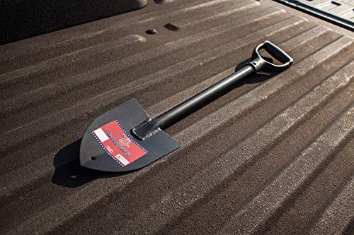 Bully Tools 92712 14-Gauge Round Point Trunk Shovel with Poly D-Grip Handle