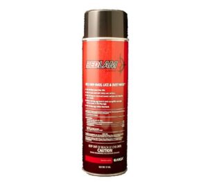 bedlam insecticide aerosol spray, 17oz cans, full case of six cans.