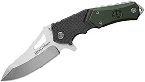 lansky sharpeners lkn222 pocket knife 4" folding blade plain edge drop point