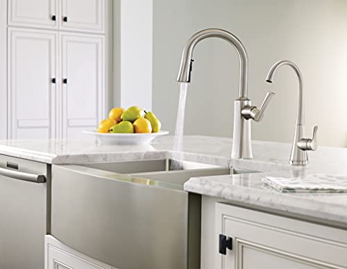 Moen G18121 1800 Series 30-Inch X 21-Inch Stainless Steel 18 Gauge Single Bowl Farmhouse Kitchen Sink