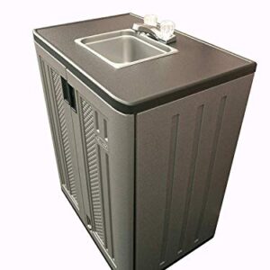 Portable Sink Self Contained Hand Wash Station with Cold and Hot Water