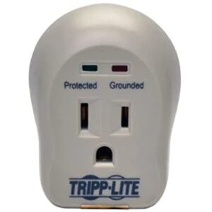 tripp lite spikecube spikecube series 1-outlet personal surge protector wall tap