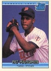 1992 donruss baseball rookie card #403 pat mahomes