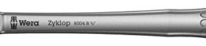 Wera 05004034001 8004 B Zyklop Metal Ratchet with Switch Lever and 3/8" Drive, 3/8 inch x 222.0 mm