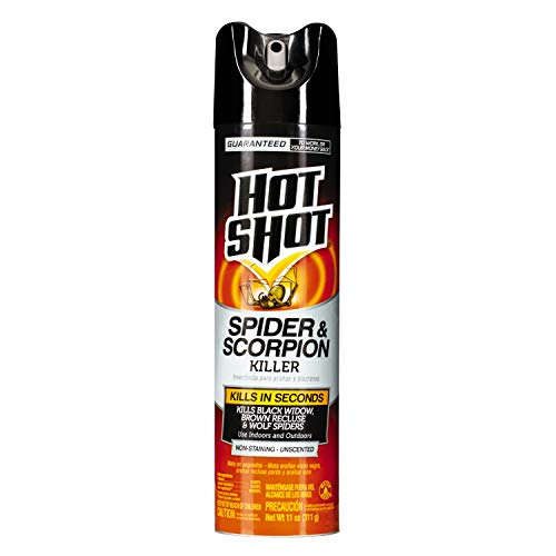 Hot Shot Spider & Scorpion Killer, Aerosol, 11-Ounce, 12-pack