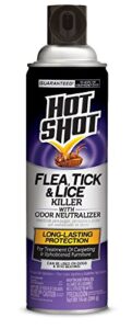 hot shot flea, tick & lice killer with odor neutralizer (aerosol)(pack of 6)