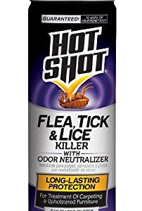 Hot Shot Flea, Tick & Lice Killer with Odor Neutralizer (Aerosol)(Pack of 6)