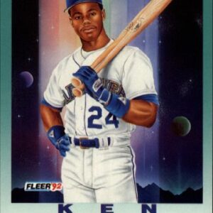 1992 Fleer Baseball Card #709 Ken Griffey Jr.