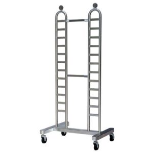 double ladder rack by modern store fixtures