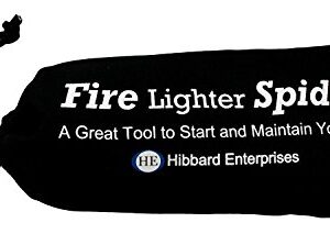 Hibbard Enterprises - Fire Lighter Spider - Outdoor Fire Starter for Kindling and Maintaining Campfire, Fire Spider Tool.