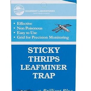 Blue Sticky Trap Thrips Leafminer Trap 15 Pack