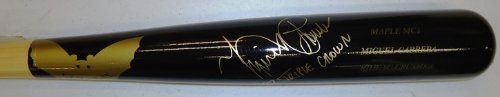 Miguel Cabrera Autographed Sam Bat Game Model Bat with "2012 Triple Crown" Inscription