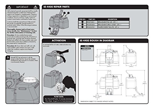 Speakman SE-4400 GravityFlo 9-Gallon Portable Emergency Eyewash