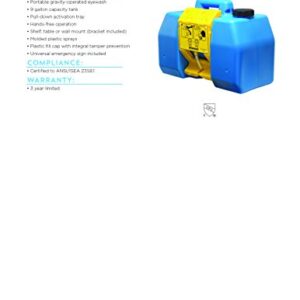 Speakman SE-4400 GravityFlo 9-Gallon Portable Emergency Eyewash