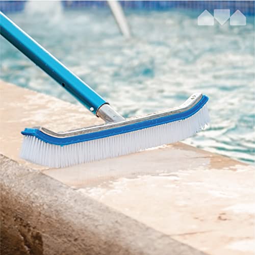 Milliard 17.5 inch Extra-Wide Nylon Pool Brush, Designed for Use with Vinyl Lined Pools