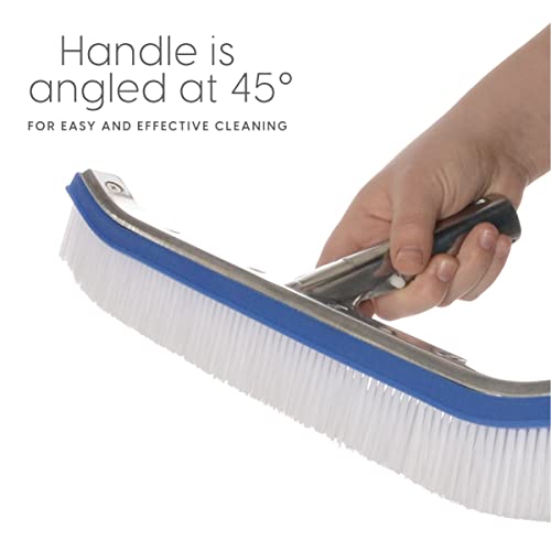 Milliard 17.5 inch Extra-Wide Nylon Pool Brush, Designed for Use with Vinyl Lined Pools