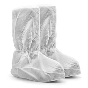 primacare b77-7043 isolation shoe/boot cover, universal size, pack of 100