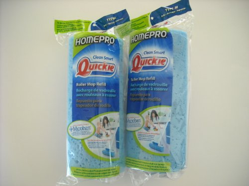 Quickie Home Pro Roller Mop Refill Polybagged