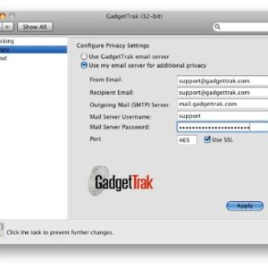 GadgetTrak Laptop Family Pack - 5 Devices for 1 Year [Download]