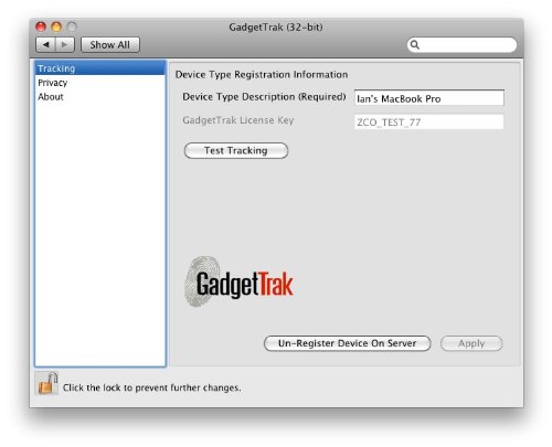 GadgetTrak Laptop Family Pack - 5 Devices for 1 Year [Download]