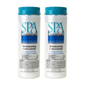 spa essentials 32362000-02 concentrate granules hot tube bromine, 2-pack, white