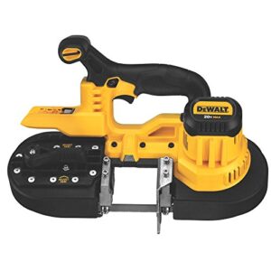 dewalt 20v max* portable band saw, tool only (dcs371b)