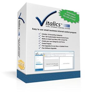 vitalics small business internal control software [download]