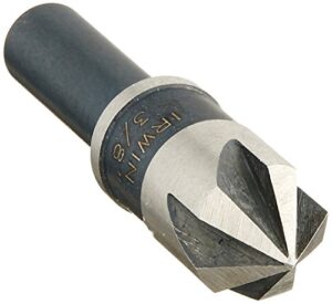 irwin tools 1877715 countersink drill bit, 3/8-inch, black oxide