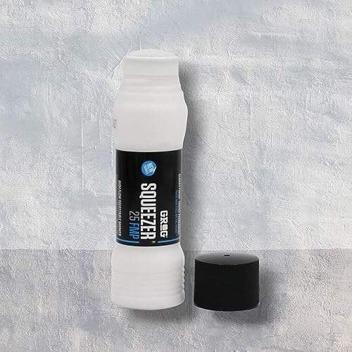 Grog 25 Squeezer - 25mm Refillable Paint Marker Pen - Supplied By Graff-City (Bogotà White)