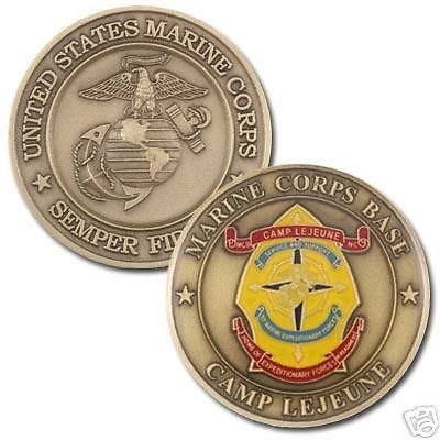 Coins For Anything, Inc Camp Lejeune Marine Corps Base Coin