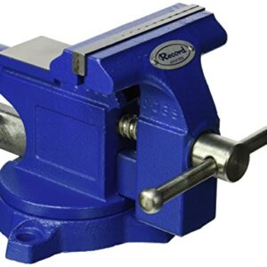 IRWIN Tools Record Light Duty Workshop Vise, 4.5-Inch (4935507),Blue