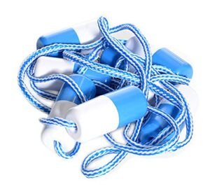 milliard preassembled pool rope -adjustable length- 16-20ft floating cordon pool safety divider with floats, hooks and fid