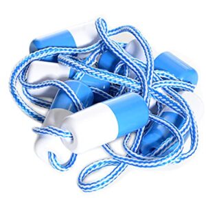 Milliard Preassembled Pool Rope -Adjustable Length- 16-20ft Floating Cordon Pool Safety Divider with Floats, Hooks and FID