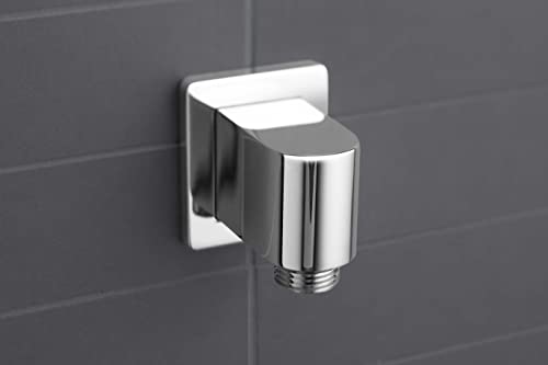 KOHLER K-98350-BN Awaken Wall-Mount Supply Elbow, Vibrant Brushed Nickel,2.25 x 2.00 x 2.31 inches