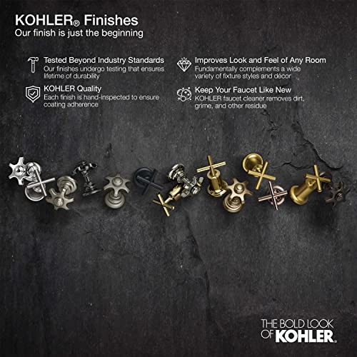 KOHLER K-98350-BN Awaken Wall-Mount Supply Elbow, Vibrant Brushed Nickel,2.25 x 2.00 x 2.31 inches