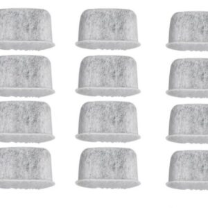 Basily 12 Replacement Charcoal Water Filters For Cuisinart Coffee Machine