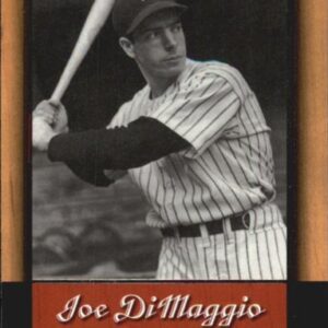 2001 Upper Deck Legends Baseball Card #40 Joe DiMaggio