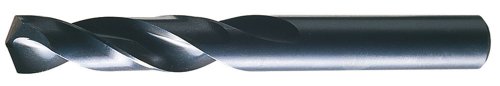 Cle-Line C23966 Heavy Duty Screw Machine Length, High Speed Steel, Steam Oxide Finish, Straight Shank, 135-Degree Split Point, 14.50 mm Drill Diameter