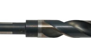 Cle-line C17062 1 in. x 6 in. Black and Gold Oxide Finish High Speed Steel Silver & Deming 118-Degree Twist Drill Bit (1-Pack)