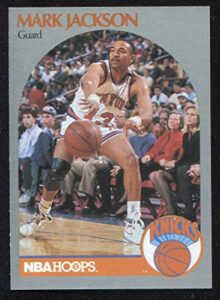 1990 hoops basketball card (1990-91) #205 mark jackson near mint/mint