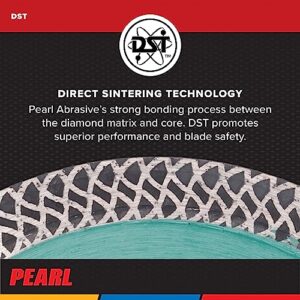 Pearl Abrasive P4 DIA45TT Turbo Mesh Blade for Porcelain and Granite 4-1/2 x .048 x 7/8, 20mm, 5/8