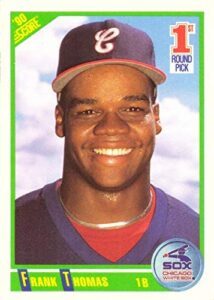 ma shop baseball #663 frank thomas rookie card l8