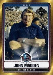 2006 Topps Hall of Fame Tribute #JM John Madden