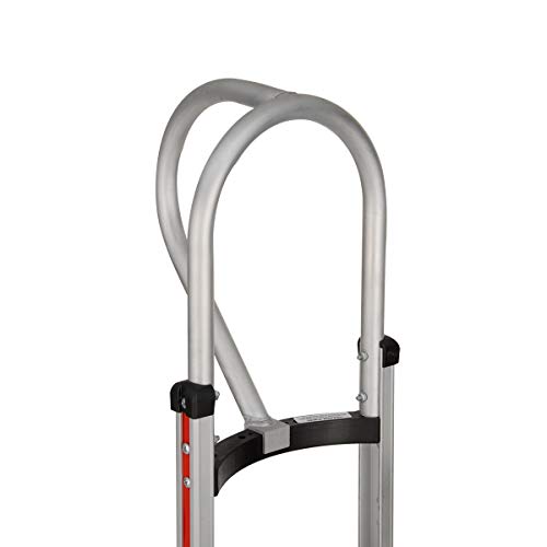 Magliner 300990 Aluminum Vertical Loop Hand Truck Handle for Hand Truck with Curved Back Frame, 20" Length, 15" Height, 14" Width, Gray